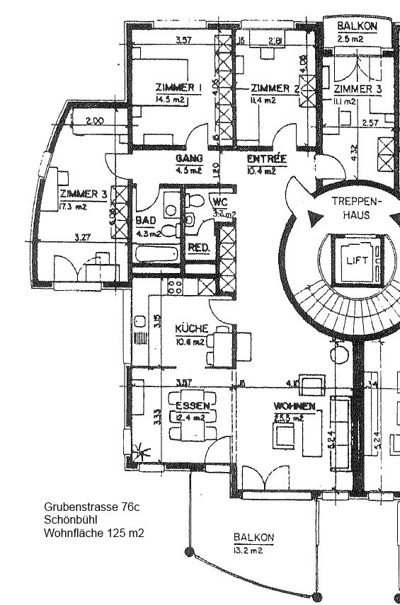 5 ½ rooms apartment