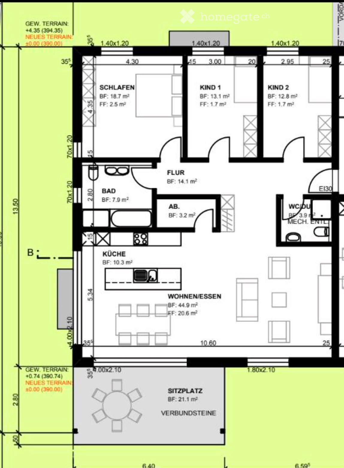 Appartamento di 2 ½ locali