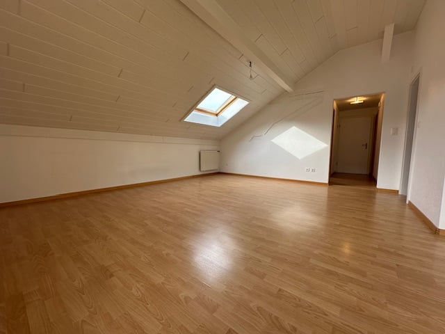 3 rooms roof flat