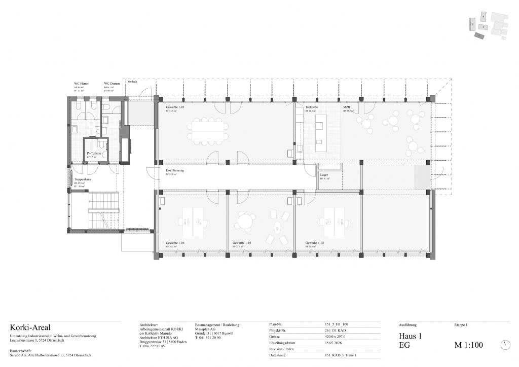 Ufficio di 53m²