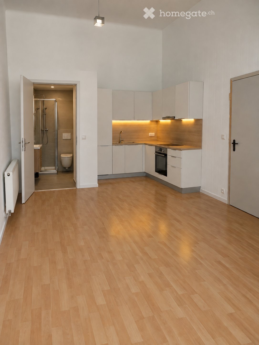 1-Zimmer-Wohnung
Studio zu vermieten 27 m² 800 CHF/Monat
Zu vermieten, Studio mit 27 m², funktional und hell.
Die Unterkunft umfasst einen Wohnraum, eine ausgestattete Küche sowie ein privates Badezimmer mit Dusche und WC.
Vollständig unabhängiges Studio, ideal für eine Einzelperson oder ein junges , Foto 2 von 2