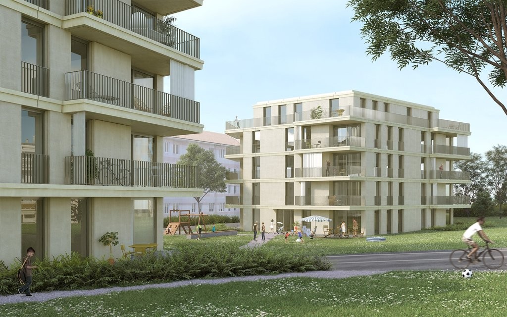 1m² überdachter Veloparkplatz
