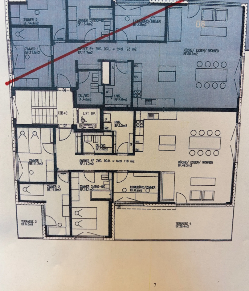 5 ½ rooms roof flat, Foto 3 von 3