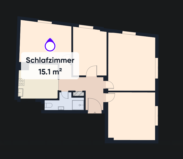 Zimmer in einer WG, Foto 3 von 4