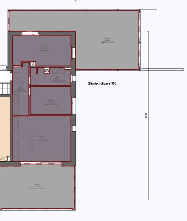 3 ½ pièces appartement au grenier