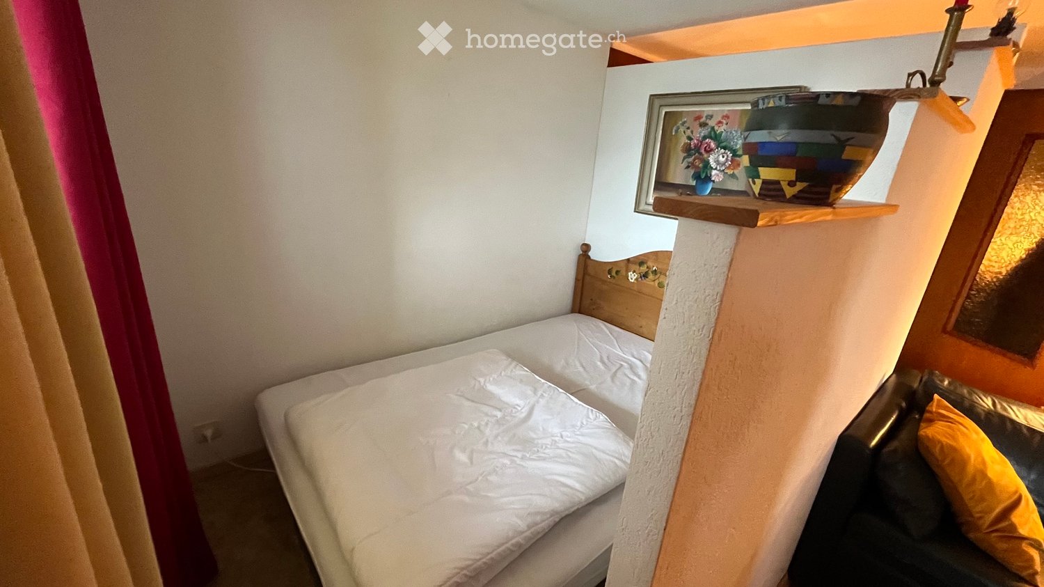 2-Zimmer-Wohnung
Zu vermieten zur Jahresmiete in Isérables, 2-Zimmer-Wohnung im Dorfzentrum.
Chf 700./ monatlich + Nebenkosten
Anrufen unter 078 620 43 28, Foto 4 von 4