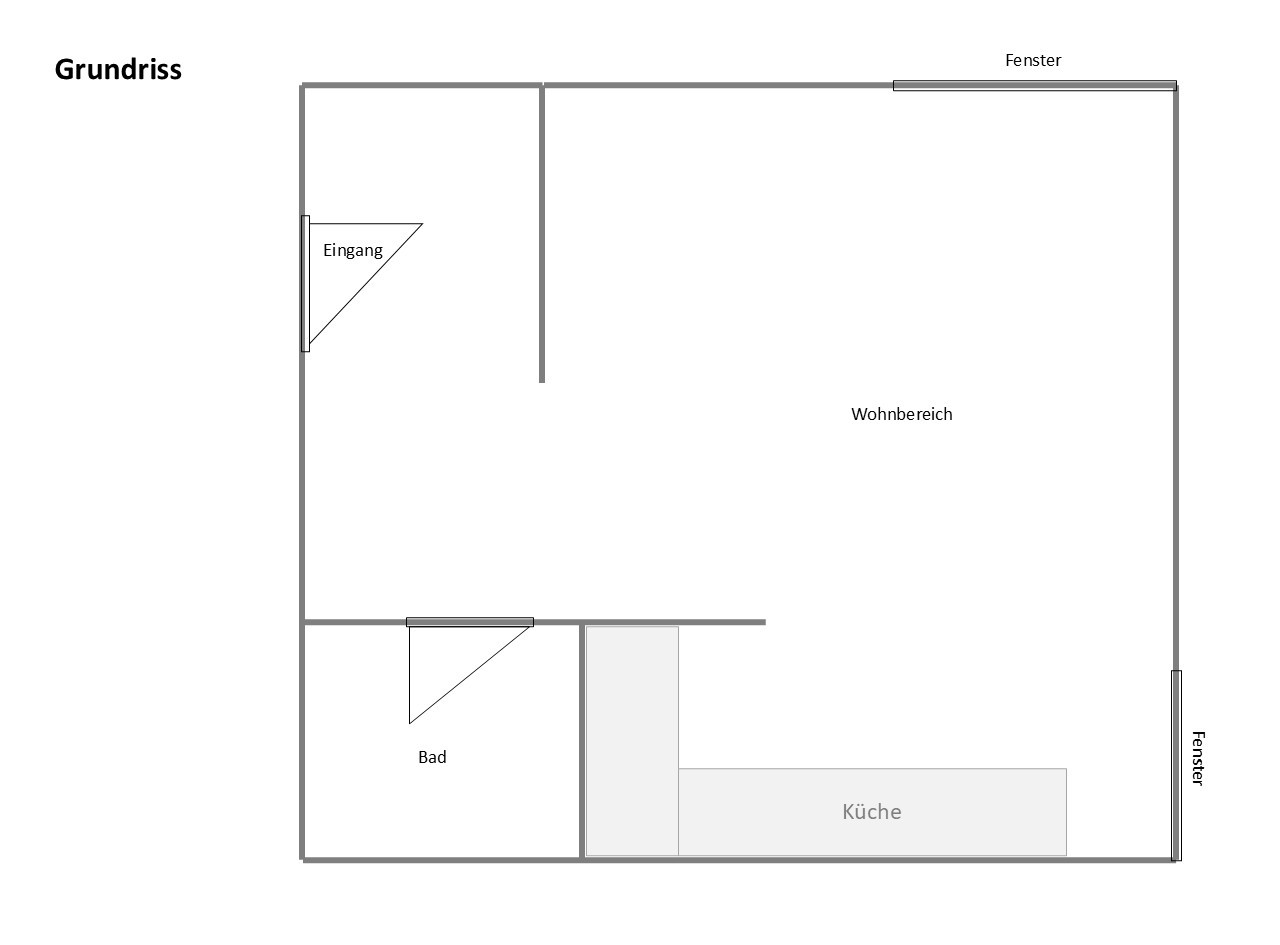 1 room apartment