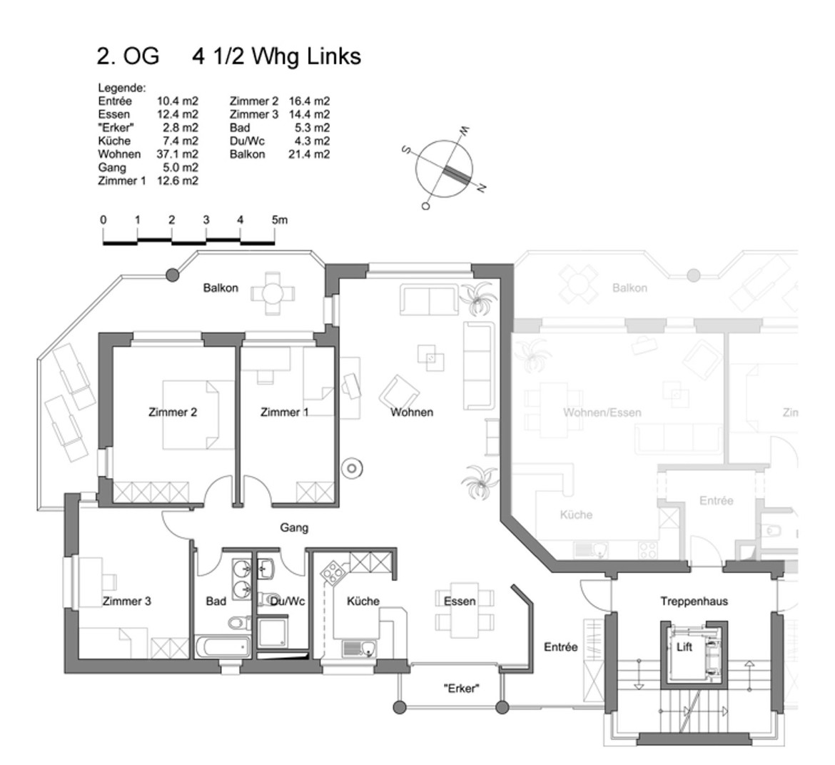 4 ½ rooms apartment, Foto 4 von 10