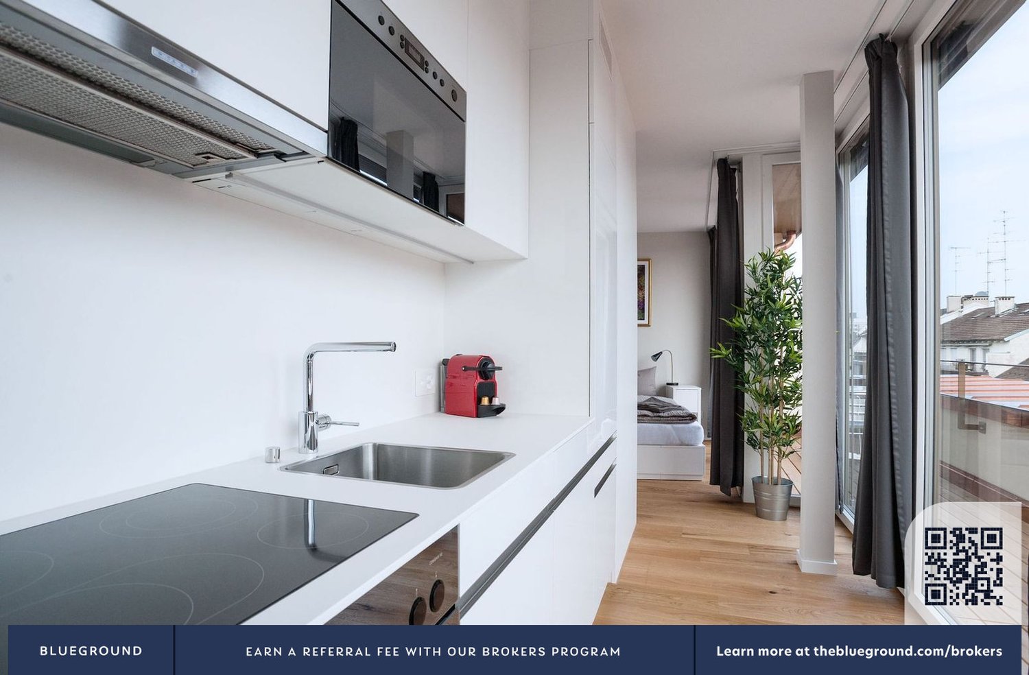 2 rooms furnished flat, Foto 8 von 10