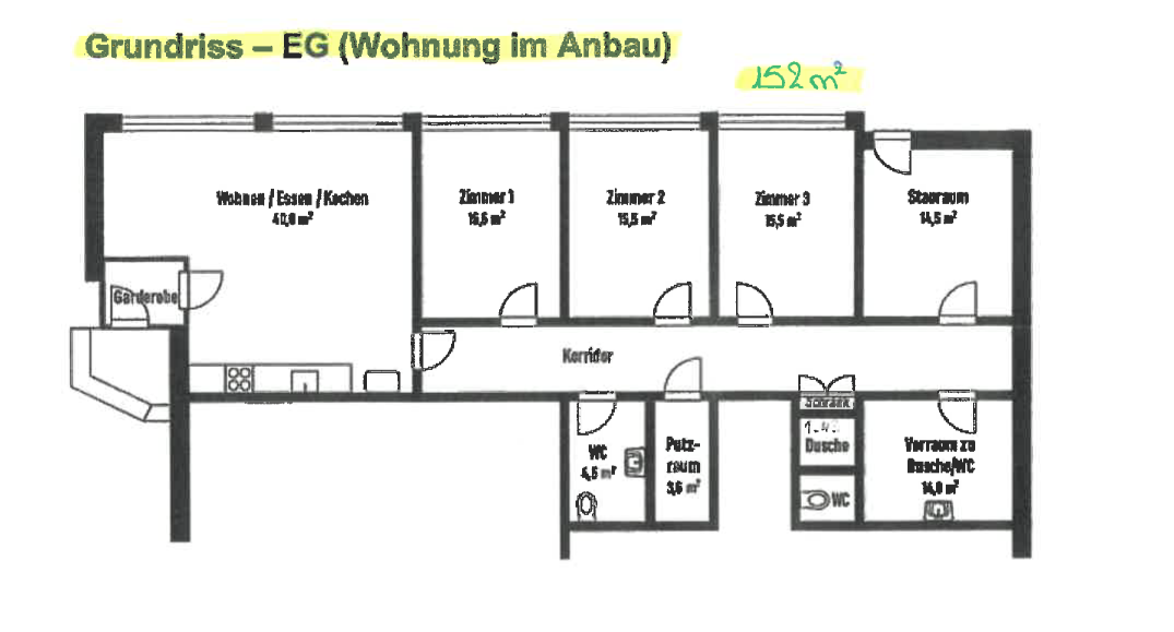 5 ½ rooms apartment