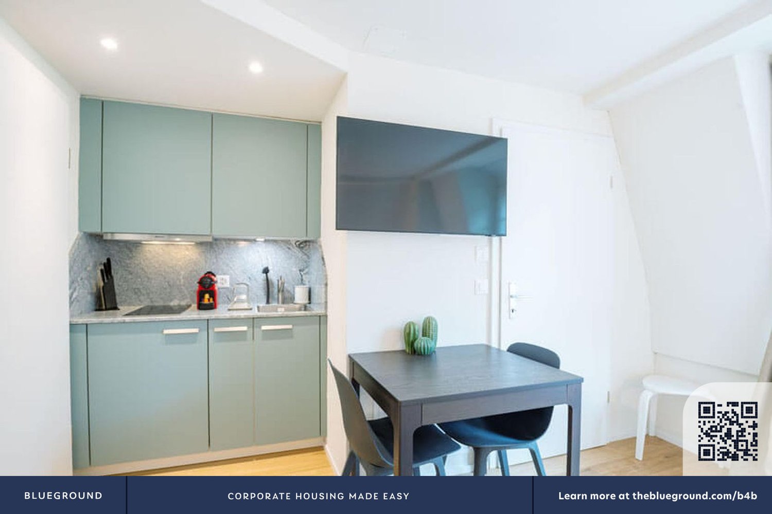 2 room furnished flat
