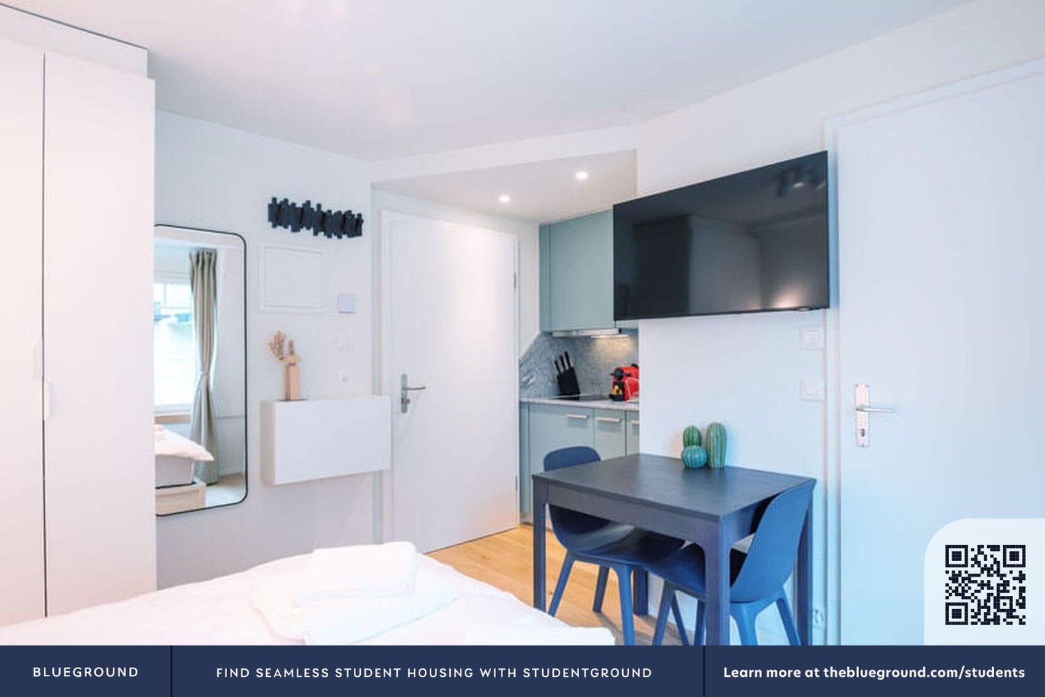 2 room furnished flat