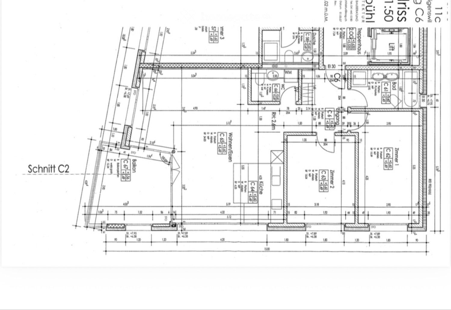 3 rooms apartment, Foto 5 von 5