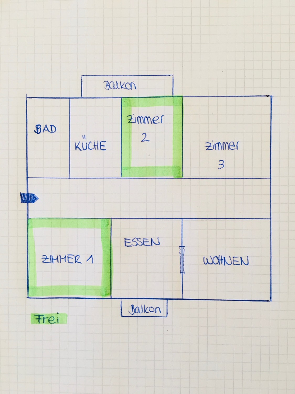 Chambre dans une colocation