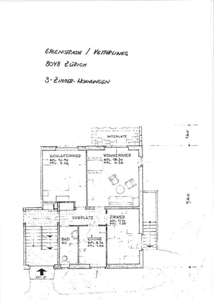 3 rooms apartment, Foto 6 von 6