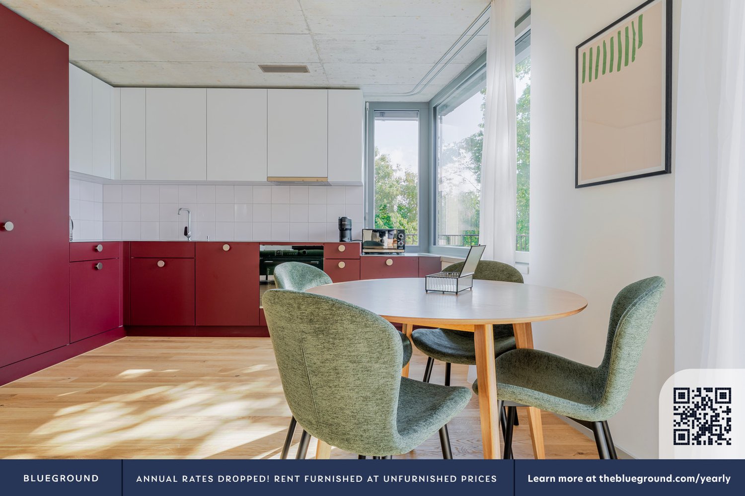 3 ½ pièces appartement meublé