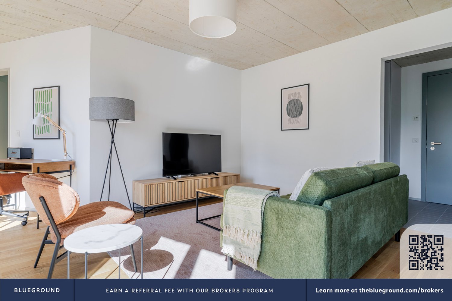 3 ½ pièces appartement meublé