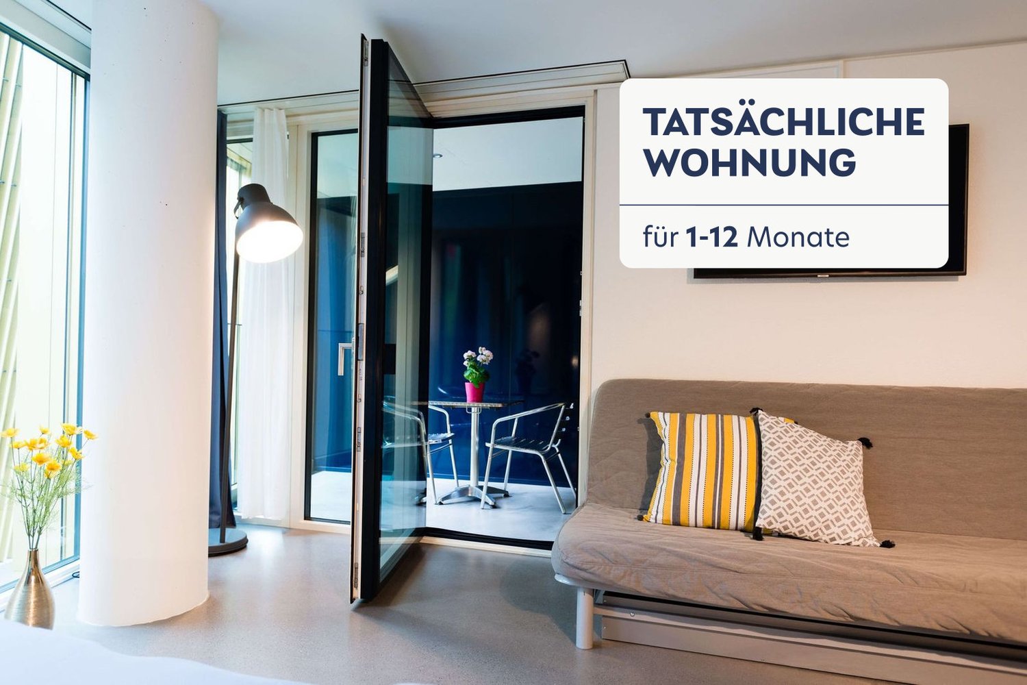 2 room furnished flat, Foto 1 von 10