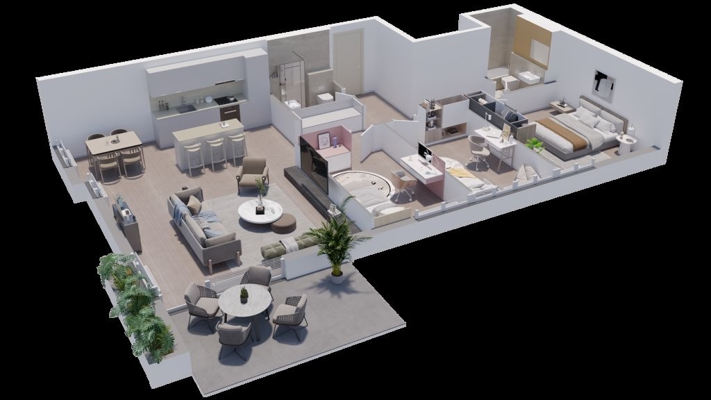 Appartamento di 3 ½ locali