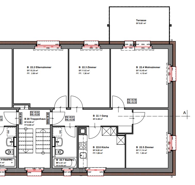 Appartement de 4 pièces