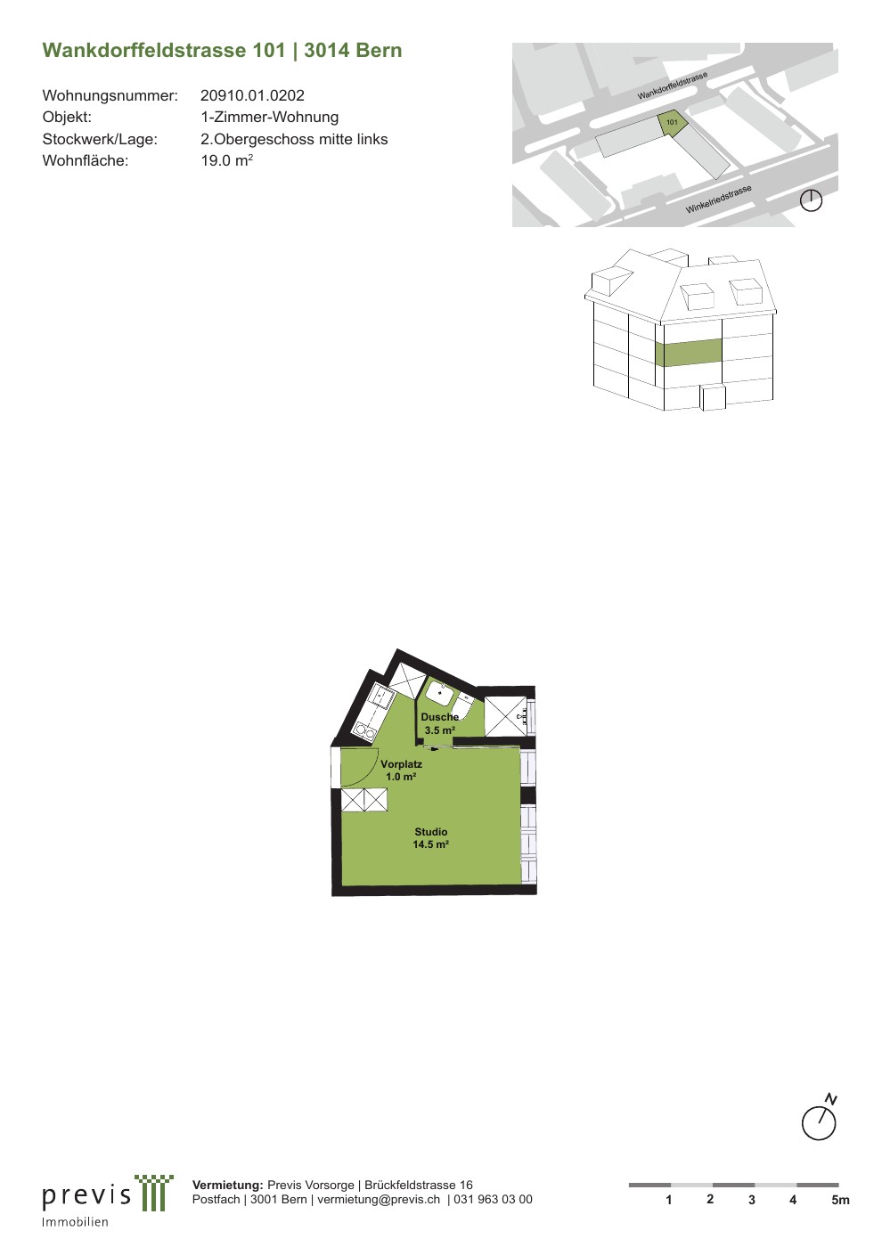 1 room apartment, Foto 6 von 6