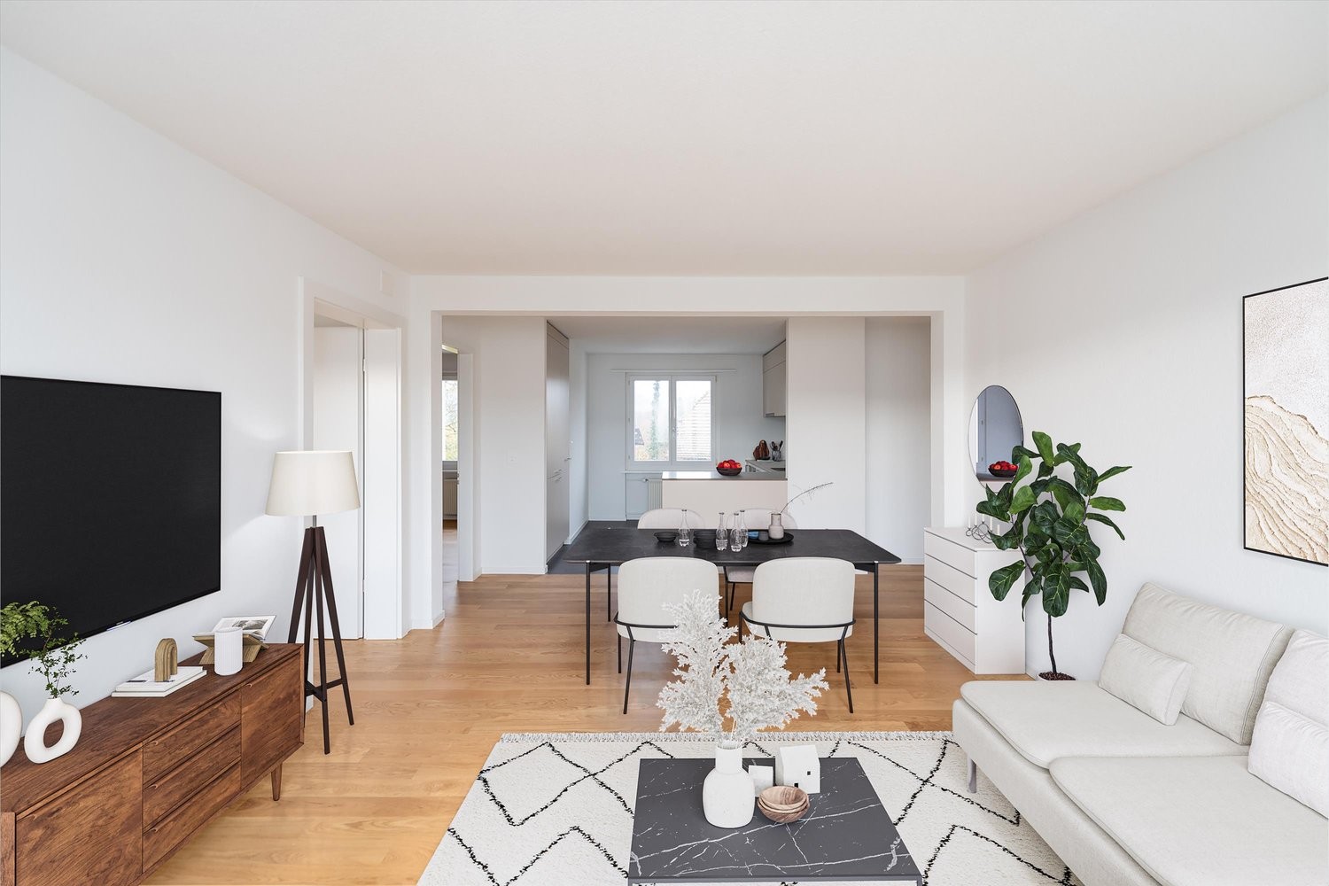 4 rooms apartment