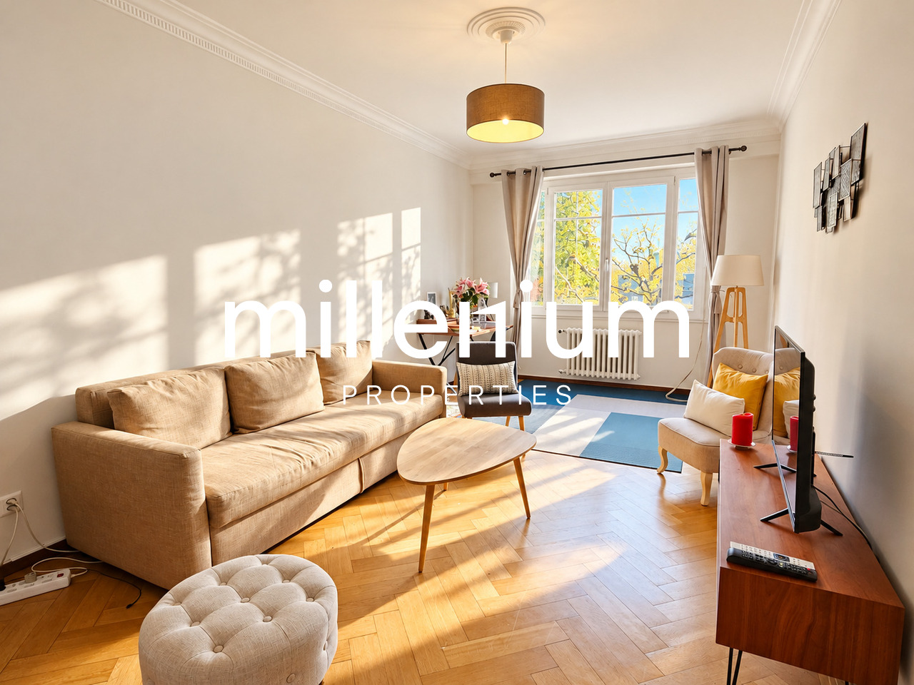 3 Zimmer möblierte Wohnung