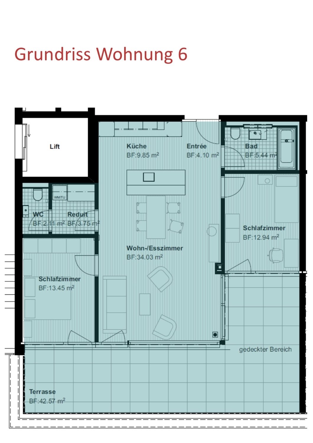 3 ½ Zimmer Wohnung, Foto 1 von 10
