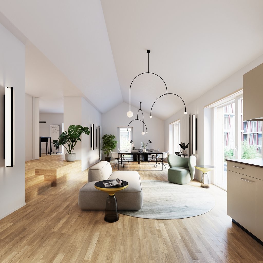 89m² office