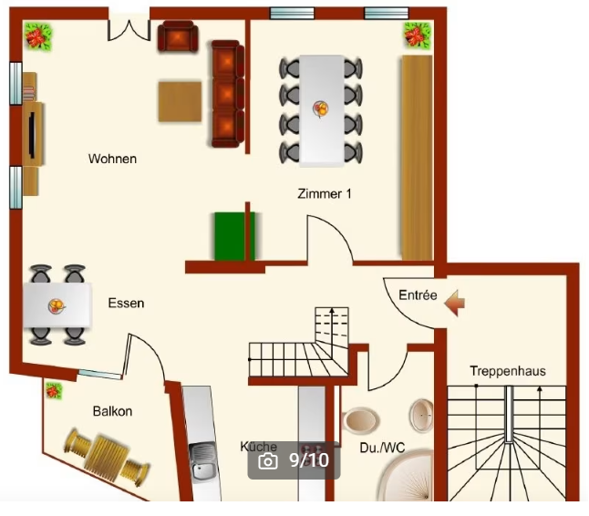 4 ½ rooms apartment, photo 10 of 10