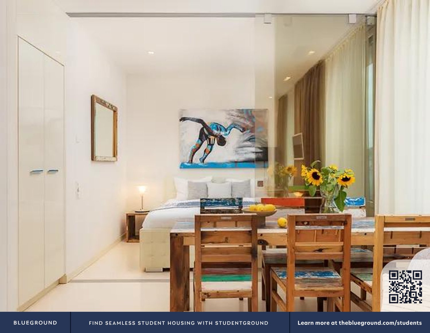 2 pièces appartement meublé