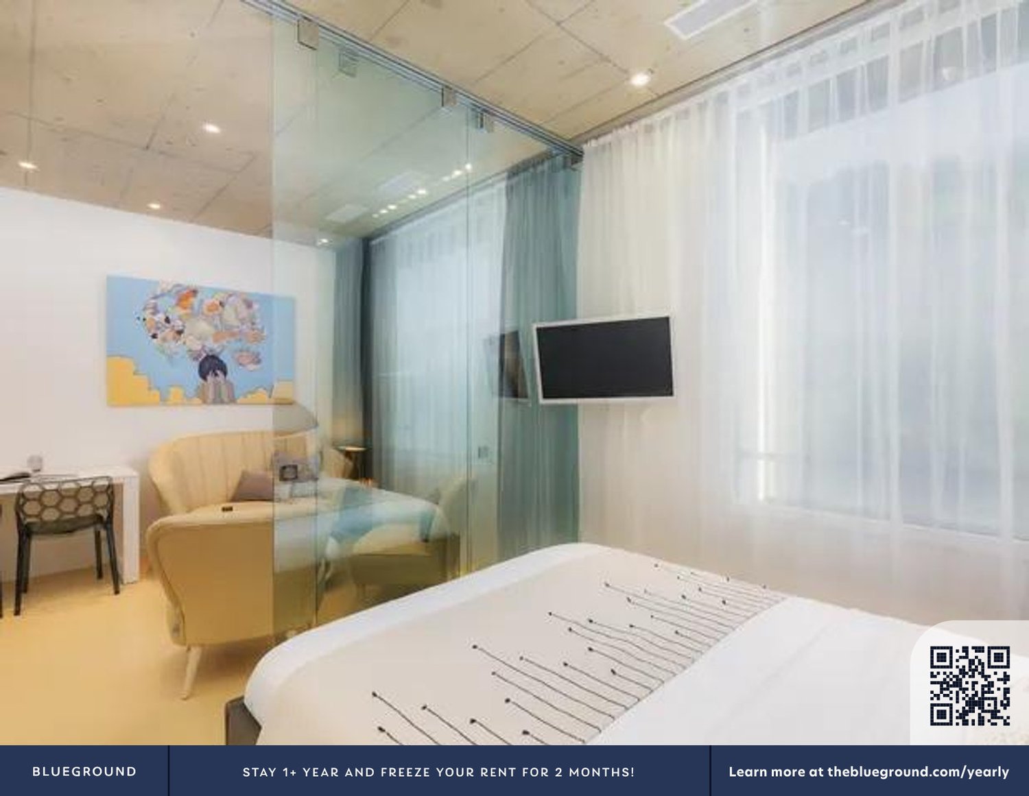 2 pièces appartement meublé