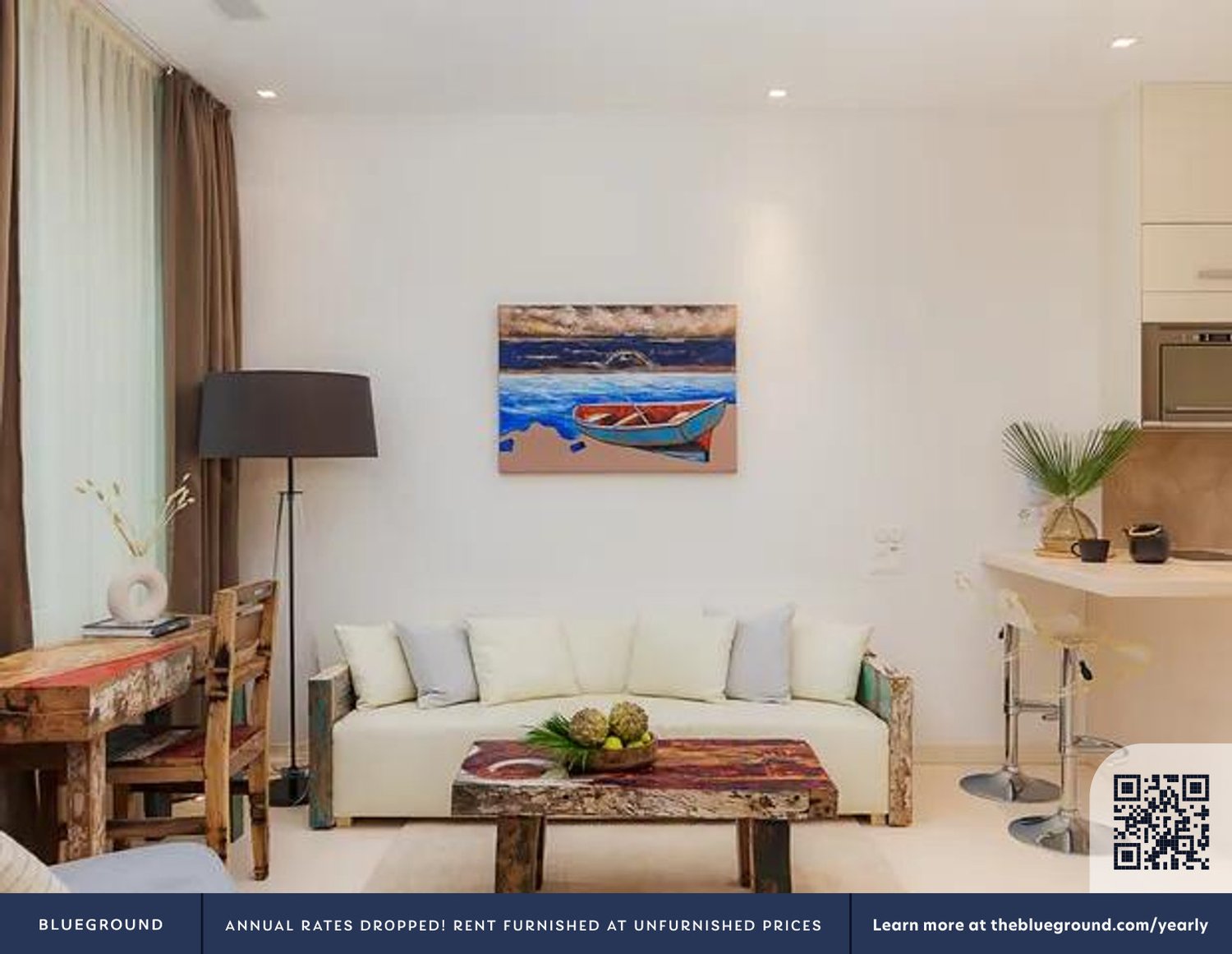 2 pièces appartement meublé