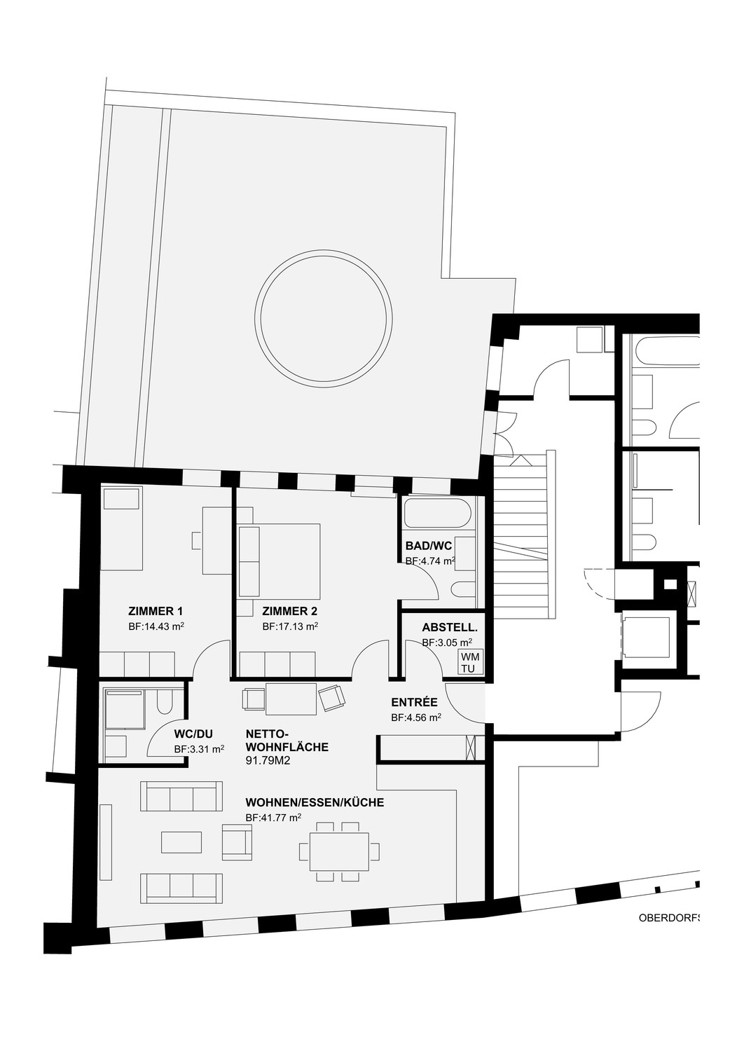 3 ½ Zimmer Wohnung, Foto 9 von 9