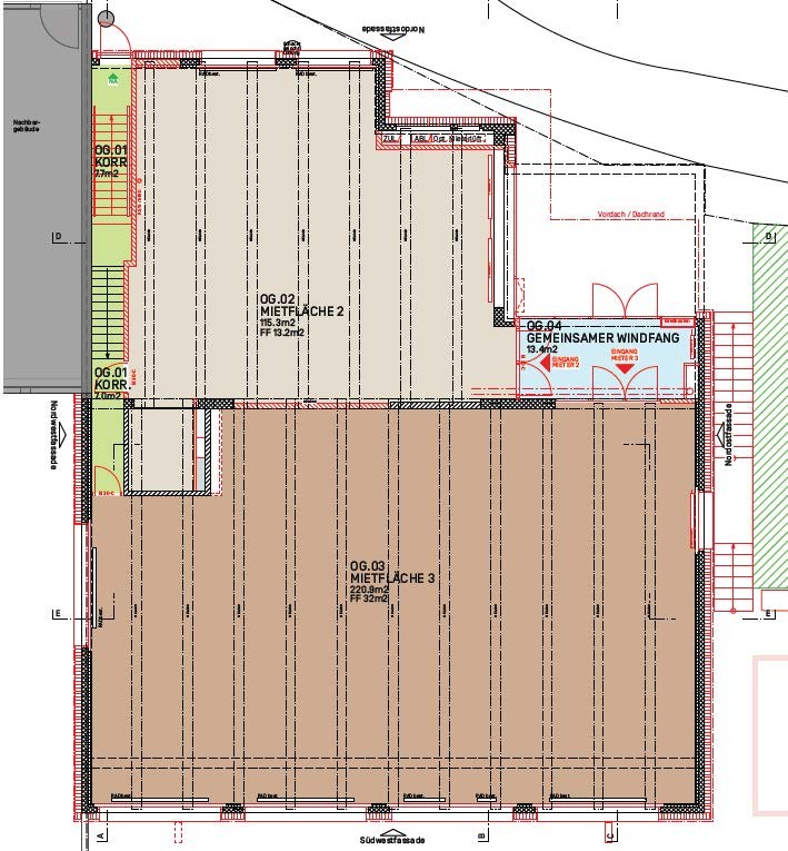 115m² bureau