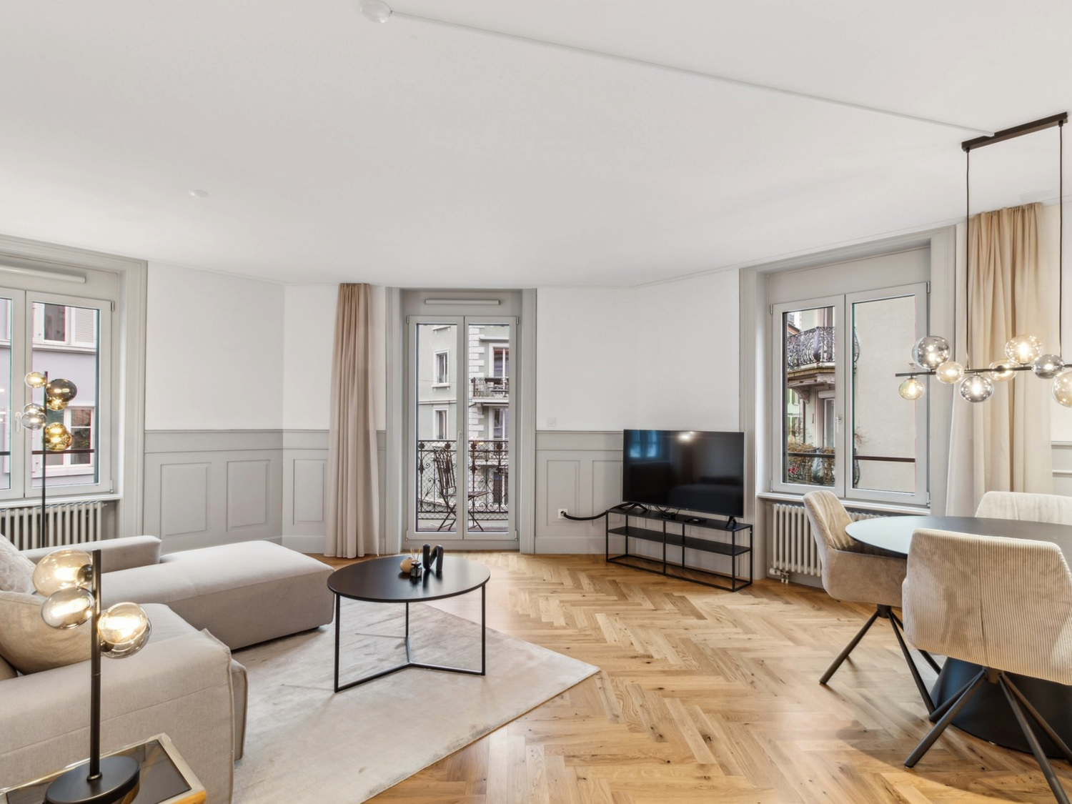 2 ½ rooms furnished flat