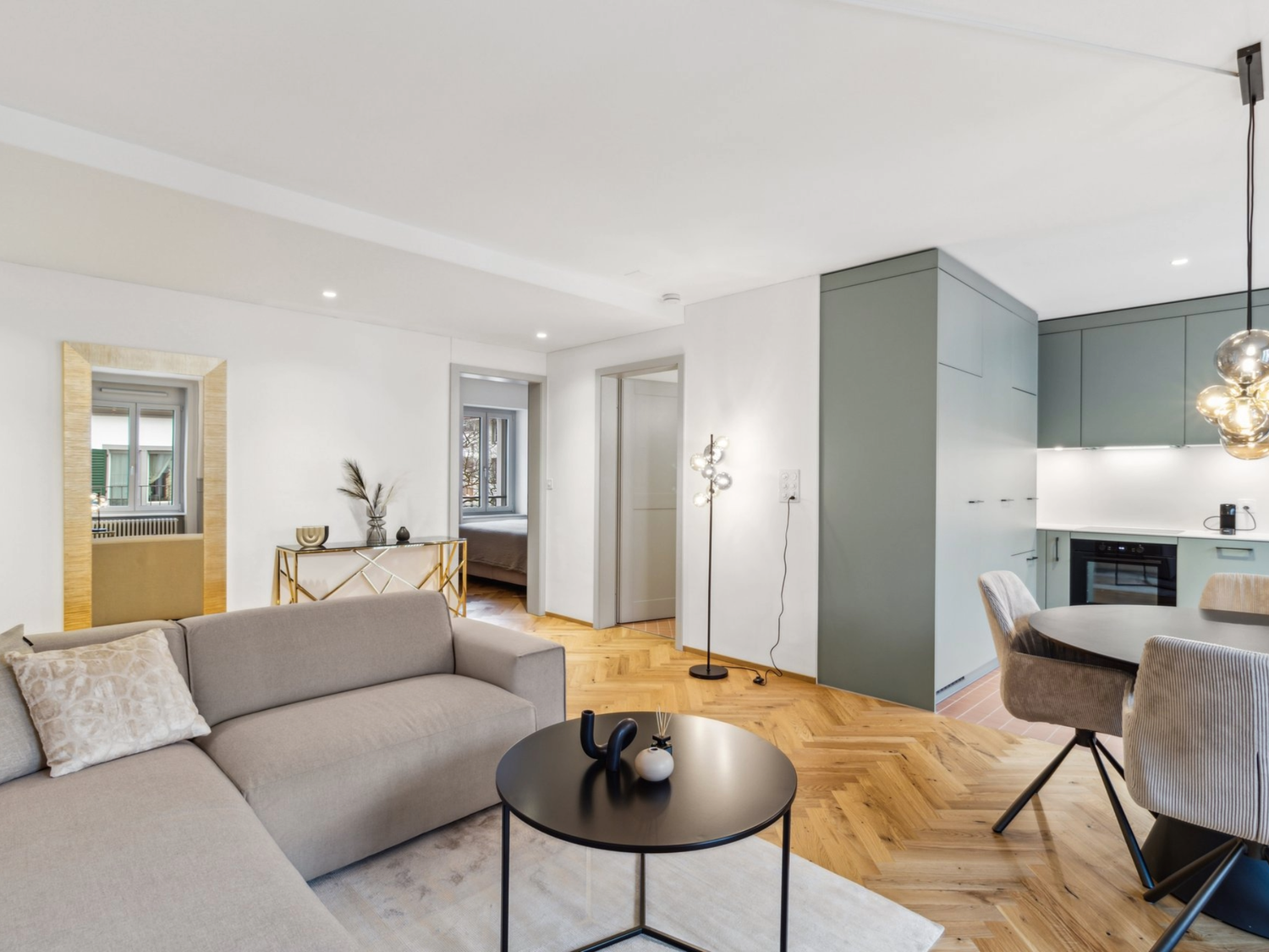 2 ½ rooms furnished flat