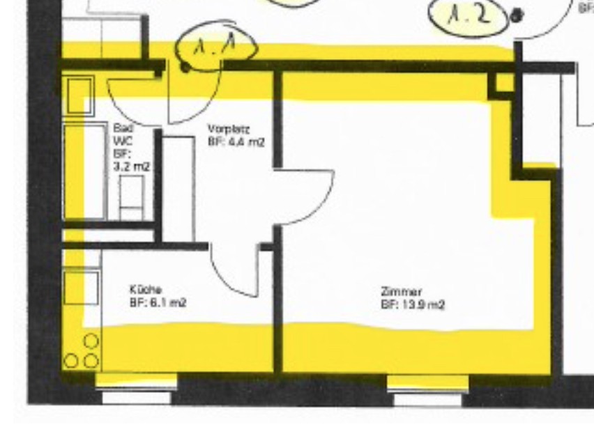 1 room apartment, Foto 6 von 6