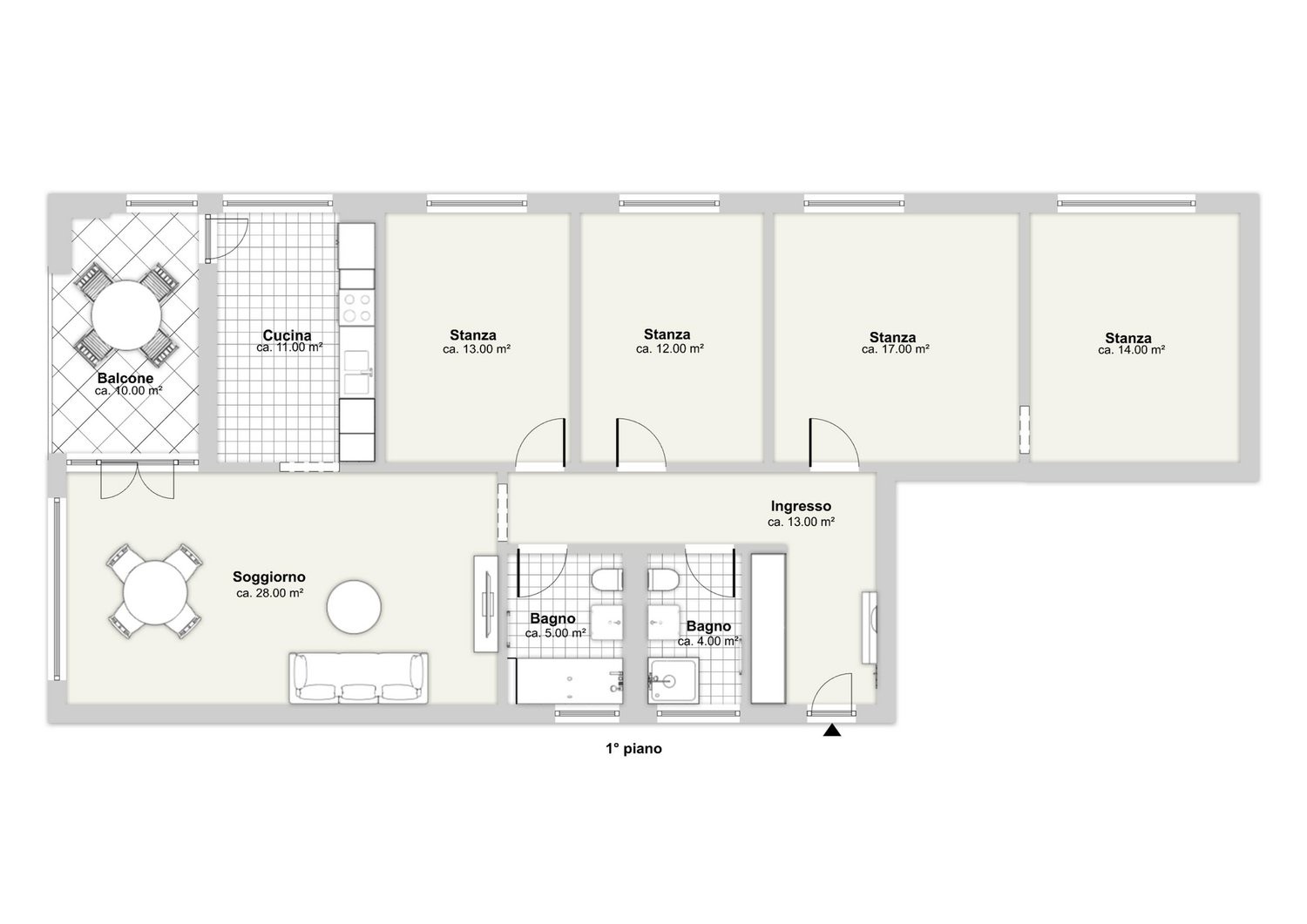 5 ½ rooms apartment