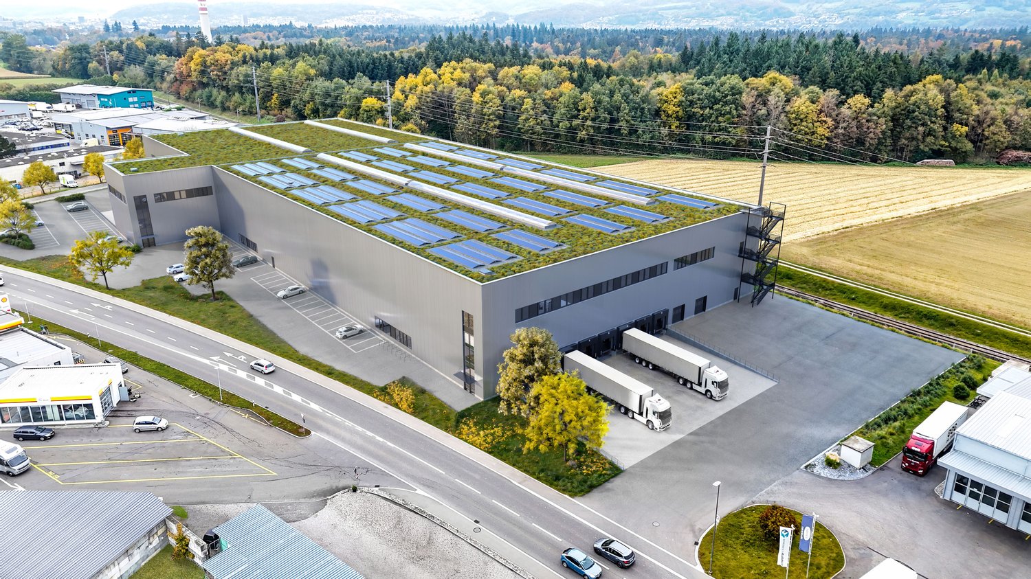 12000m² commercial