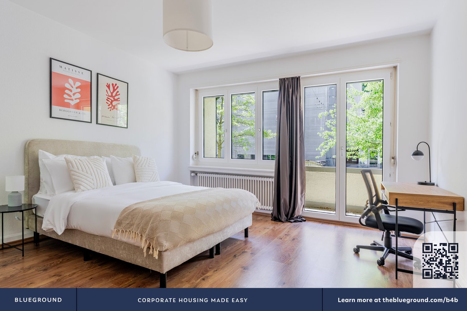 3 pièces appartement meublé
