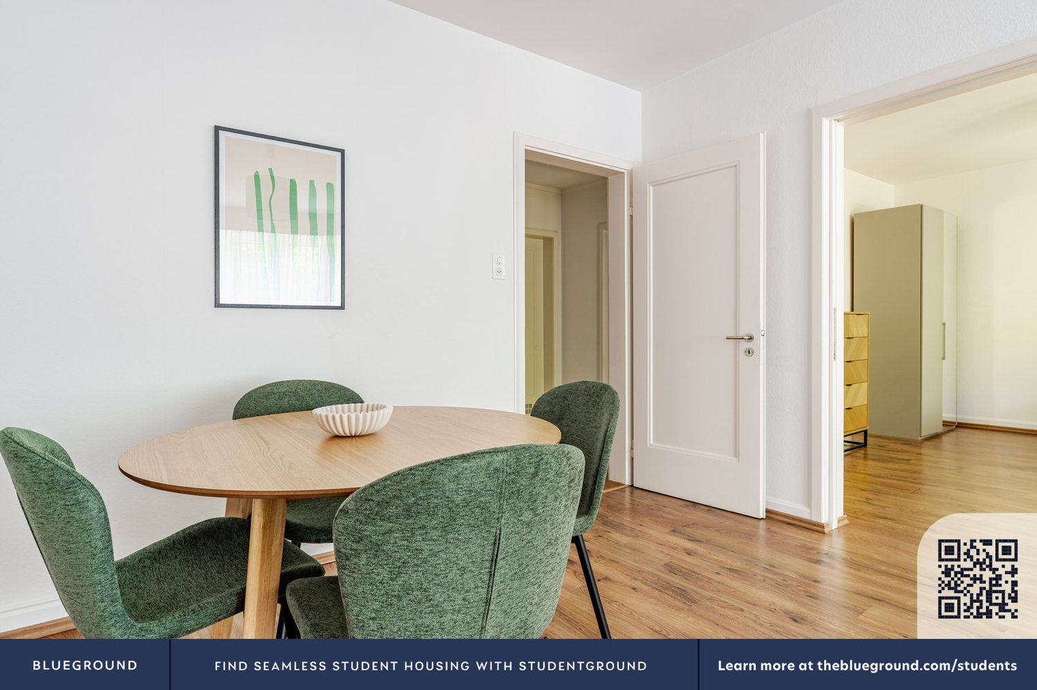 3 pièces appartement meublé