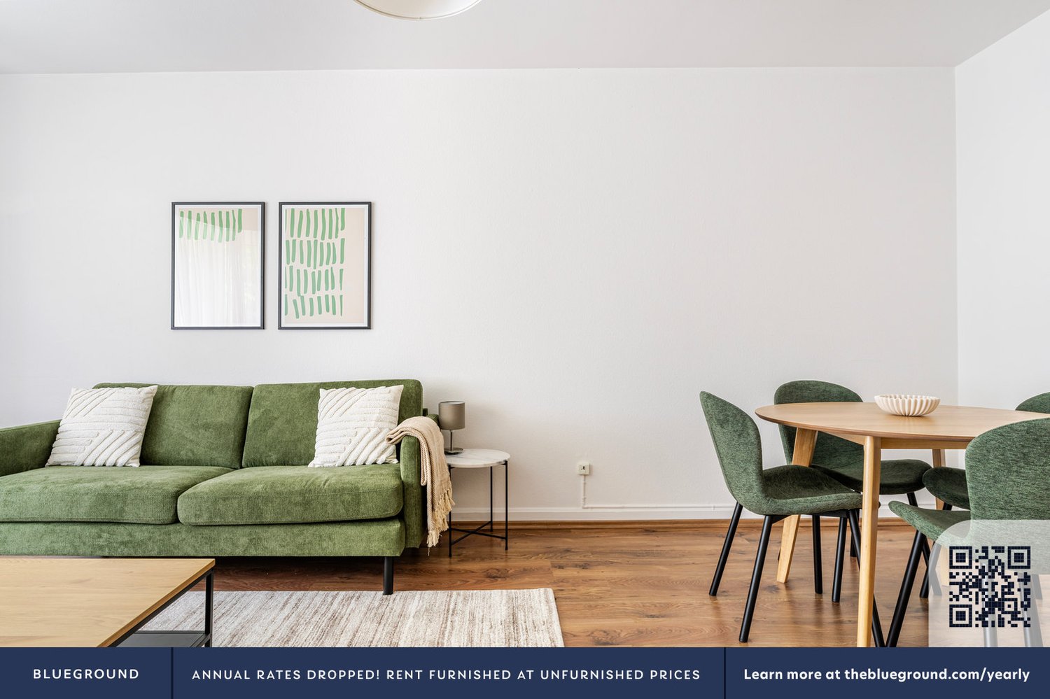 3 pièces appartement meublé