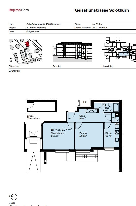 2 rooms apartment, Foto 8 von 8