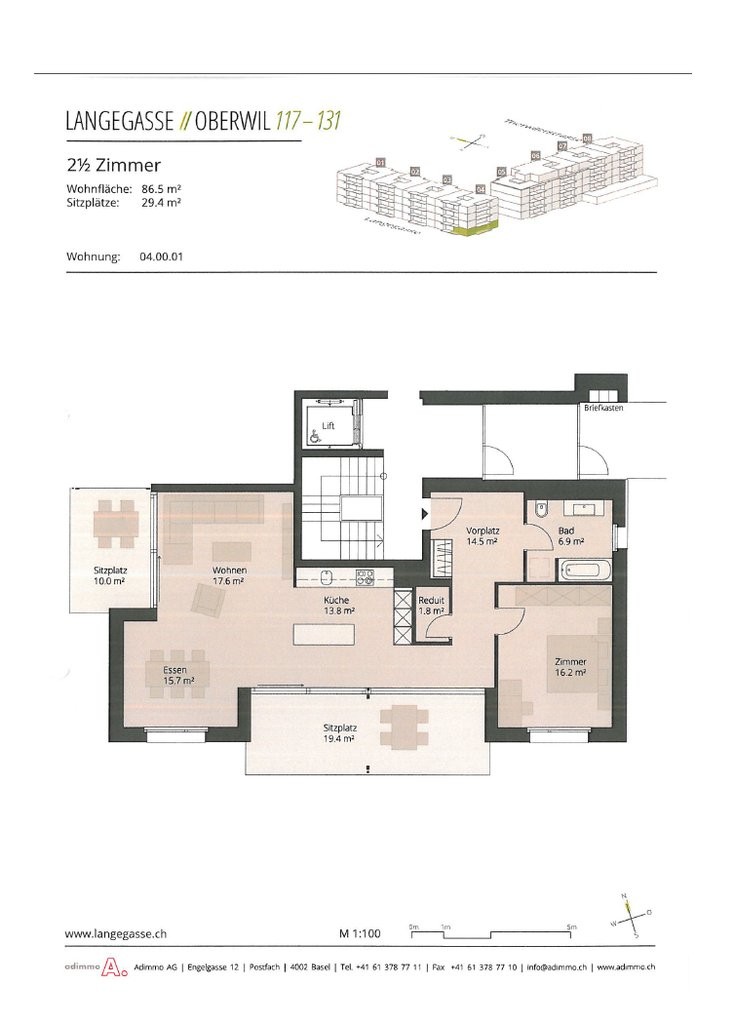 2 ½ rooms apartment, Foto 5 von 5