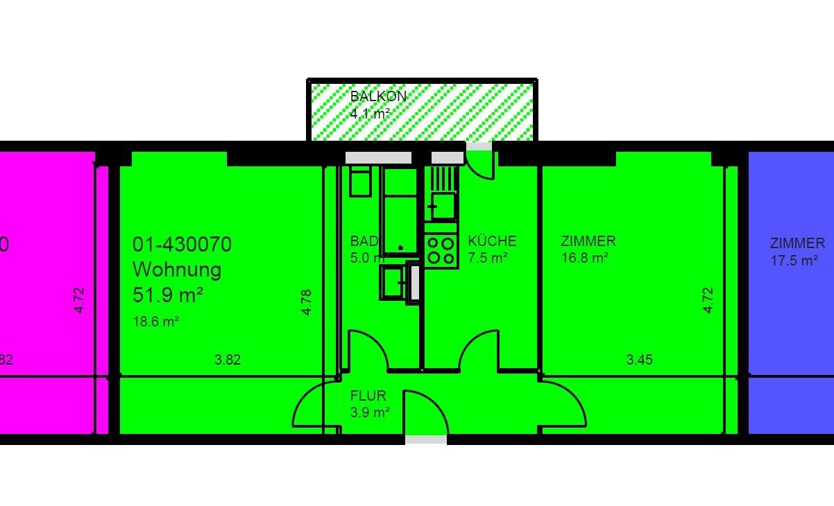 2 rooms apartment, Foto 8 von 8