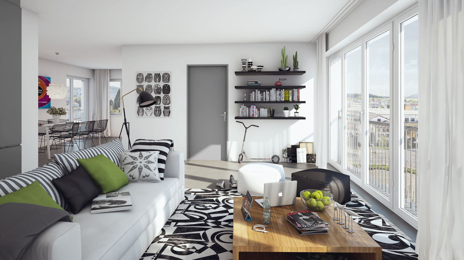 3 ½ rooms apartment