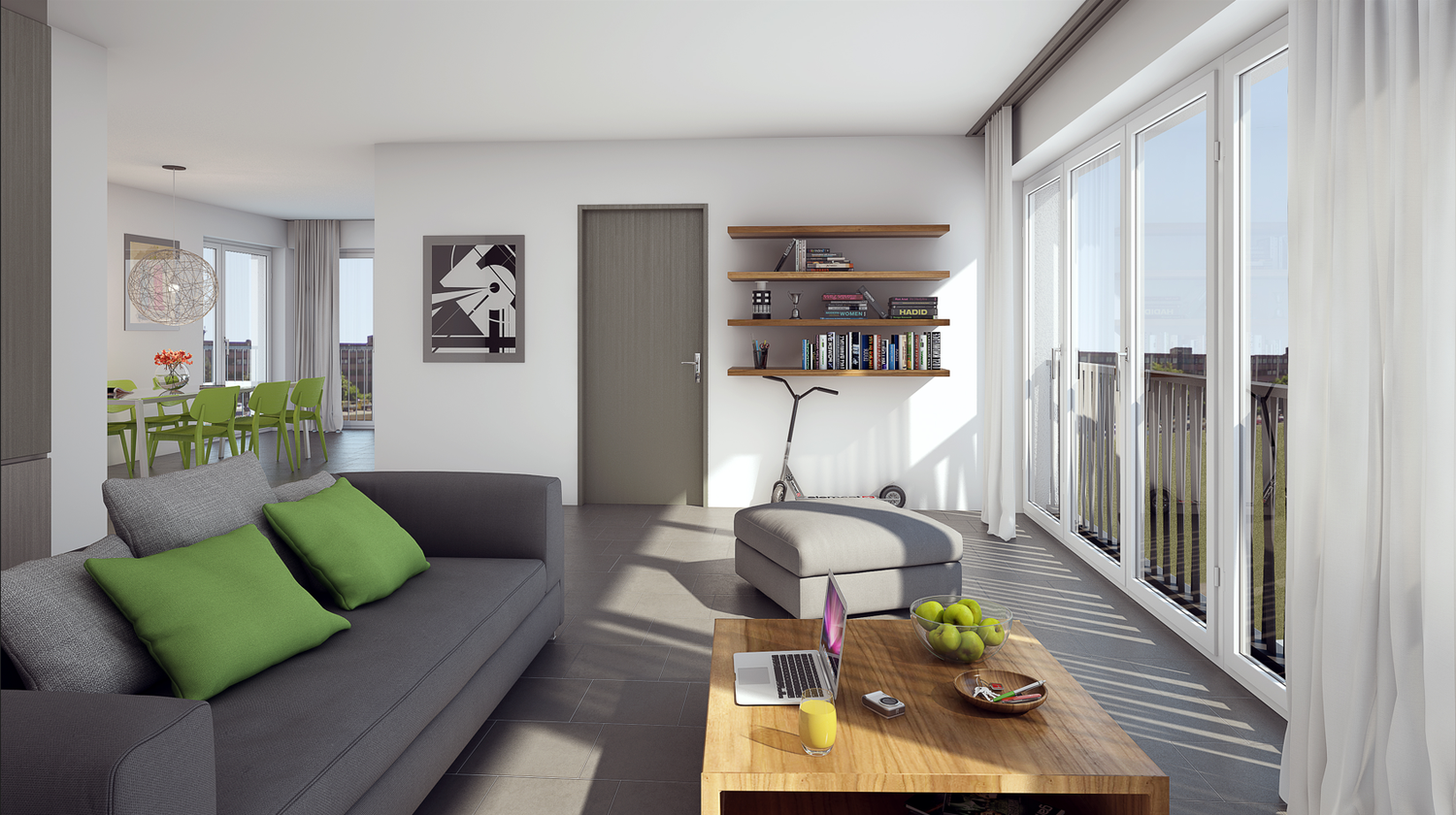 3 ½ rooms apartment