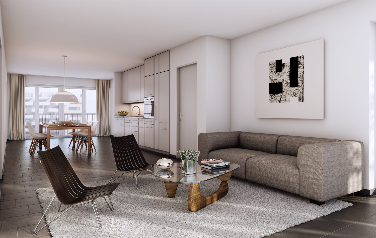 3 ½ rooms apartment